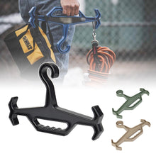 Load image into Gallery viewer, Heavy Duty Tactical Vest Hanger Body Armor Coat Hanger Rack Organizer Airsoft Helmet Military Gear Hunting Vest Accessories
