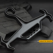 Load image into Gallery viewer, Heavy Duty Tactical Vest Hanger Body Armor Coat Hanger Rack Organizer Airsoft Helmet Military Gear Hunting Vest Accessories
