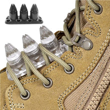 Load image into Gallery viewer, Military Tactical Self-defense Combat Buckle Boot Studs Protection Security Spike Kuba Kickz Boot Nail Wushu Boot Nail Survival Tool
