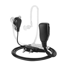 Load image into Gallery viewer, 2 Pin PTT MIC Walkie Talkie Headset Headphone Covert Acoustic Tube In-ear Earpiece For Kenwood TYT Baofeng UV-5R BF-888S CB Radio Accessories
