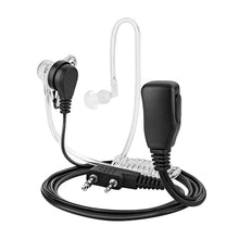 Load image into Gallery viewer, 2 Pin PTT MIC Walkie Talkie Headset Headphone Covert Acoustic Tube In-ear Earpiece For Kenwood TYT Baofeng UV-5R BF-888S CB Radio Accessories
