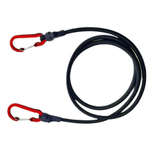 Load image into Gallery viewer, Heavy Duty Carabiner Bungee Cord Elastic Tie Strap String Hooks Kayak Cycling Luggage Packing Ropes Outdoor Camping Tent Accessories
