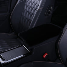 Load image into Gallery viewer, Universal Soft Faux Fur Plush Car Armrest Box Pad Cover Center Console Box Armrest Pad Cushion Women Car Interior Accessories
