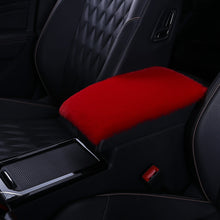 Load image into Gallery viewer, Universal Soft Faux Fur Plush Car Armrest Box Pad Cover Center Console Box Armrest Pad Cushion Women Car Interior Accessories
