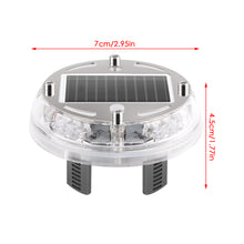 Load image into Gallery viewer, Car Auto Waterproof Wheel LED Solar Energy Light Flash Car Wheel Tire Rim Led Light Automobile Burst Flashing LED Light Tyre Cap Lamp
