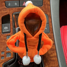 Load image into Gallery viewer, Hoodie Car Gear Shift Cover Fashion Gearshift Car Cute Cartoon Gearshift Handle Gear Lever Decorative Sweatshirt Cover Auto Interior Accessories
