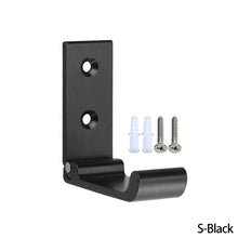 Load image into Gallery viewer, Wall Aluminum Alloy Folding Hook Hidden Robe Coat Hook Home Bathroom Kitchen Towel Hooks With Screws
