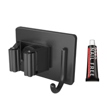 Load image into Gallery viewer, Multi-purpose Hooks Adhesive Wall Hanging Mop Rack Broom Hanger Hook Kitchen Bathroom Organization Home Organizer Accessories
