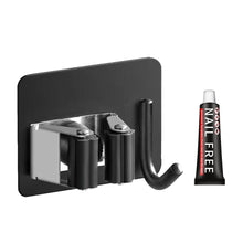 Load image into Gallery viewer, Multi-purpose Hooks Adhesive Wall Hanging Mop Rack Broom Hanger Hook Kitchen Bathroom Organization Home Organizer Accessories
