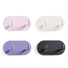 Load image into Gallery viewer, Punch Free Metal Hook Self-adhesive Door Back Clothes Hanger Wall Bathroom Kicthen Hanging Hooks Key Hooks
