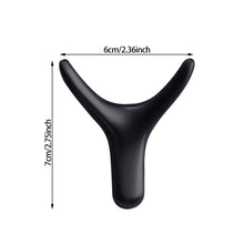 Load image into Gallery viewer, Ox Horn Hook Aluminum Alloy Wall Mounted Hooks Dual Coat Bag Hanger Door Back Kitchen Wardrobe Hooks Bathroom Rack
