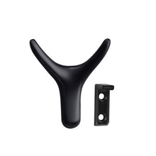Load image into Gallery viewer, Ox Horn Hook Aluminum Alloy Wall Mounted Hooks Dual Coat Bag Hanger Door Back Kitchen Wardrobe Hooks Bathroom Rack
