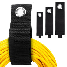Load image into Gallery viewer, Nylon Heavy Duty Storage Straps Extension Cord Cable Wire Ties Hose Organizer Wrap Garage Tools Holder Home Organization Hooks
