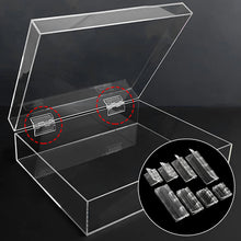 Load image into Gallery viewer, 10pcs Transparent Plastic Folding Hinges Durable Clear Acrylic Hinge Tools DIY Cabinet Hardware Furniture Cabinet Door Hinges
