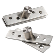 Load image into Gallery viewer, 360° Rotation Heavy Duty Door Pivot Hinge Stainless Steel Concealed Revolving Door Hinge Funiture Hardware
