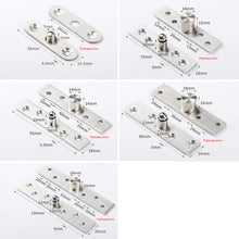 Load image into Gallery viewer, 360° Rotation Heavy Duty Door Pivot Hinge Stainless Steel Concealed Revolving Door Hinge Funiture Hardware
