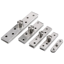 Load image into Gallery viewer, 360° Rotation Heavy Duty Door Pivot Hinge Stainless Steel Concealed Revolving Door Hinge Funiture Hardware

