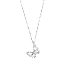 Load image into Gallery viewer, Hollow Butterfly Sparkling Pendant Necklace Fashionable Versatile Alloy Collar Chain Necklace Women Jewelry
