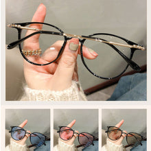 Load image into Gallery viewer, Color Changing Anti Blue Light Glasses Circular Glasses Frame Comfortable Outdoor Sunglasses For Women
