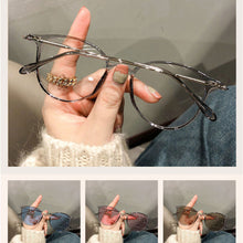 Load image into Gallery viewer, Color Changing Anti Blue Light Glasses Circular Glasses Frame Comfortable Outdoor Sunglasses For Women
