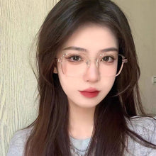 Load image into Gallery viewer, Fashionable Anti Blue Light Square Frame Glasses Lightweight Comfortable Transparent Glasses For Women
