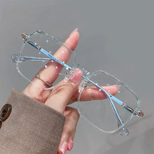 Load image into Gallery viewer, Fashionable Anti Blue Light Square Frame Glasses Lightweight Comfortable Transparent Glasses For Women
