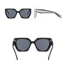 Load image into Gallery viewer, Fashionable Color Blocking Frame Sunglasses Gradient Lenses UV Protection Outdoor Sunglasses for Women Men
