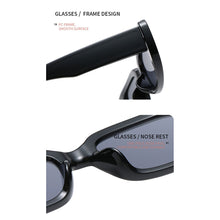Load image into Gallery viewer, Elliptical Small Frame Sunglasses Fashionable Versatile Unpolarized UV Protection Outdoor Sunglasses for Women

