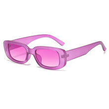 Load image into Gallery viewer, Elliptical Small Frame Sunglasses Fashionable Versatile Unpolarized UV Protection Outdoor Sunglasses for Women

