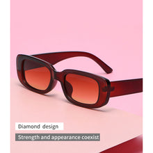 Load image into Gallery viewer, Elliptical Small Frame Sunglasses Fashionable Versatile Unpolarized UV Protection Outdoor Sunglasses for Women
