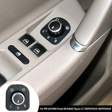Load image into Gallery viewer, Car Rear View Mirror Control Switch Adjust Knob Heating Knob For VW Golf MK6 Passat B6 Rabbit Tiguan CC 5ND959565A 5ND959565B

