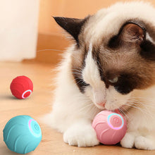 Load image into Gallery viewer, Automatic Cat Teaser Ball Jumping &amp; Rolling Ball Smart Cat Toys Dog Interactive Toys Automatic Bouncing Ball with Light Rechargeable Teasing Kittens Jumping Ball
