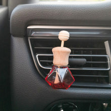 Load image into Gallery viewer, 8ML Car Air Outlet Empty Glass Perfume Diffuser Bottle Hanging Perfume Pendant Fragrance Air Freshener Decor Accessorie
