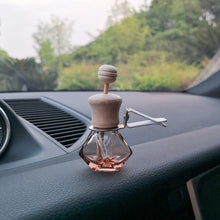 Load image into Gallery viewer, 8ML Car Air Outlet Empty Glass Perfume Diffuser Bottle Hanging Perfume Pendant Fragrance Air Freshener Decor Accessorie
