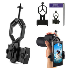 Load image into Gallery viewer, 1PC Universal Telescope Connect Mobile Phone Camera Holder Plastic Multi-Purpose Mobile Phone Photo Folder Telescope Accessories
