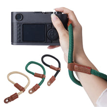 Load image into Gallery viewer, 1PC Microcamera Cotton Braided Hand Cord Nylon Camera Strap Wrist Cord For Sony Fushi Lycra Polaroid Canon Nikon
