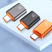Load image into Gallery viewer, 10A OTG Adapter Type-C To USB3.0 Mobile Phone USB Flash Disk Converter For Huawei Xiaomi Samsung Mobile Phones
