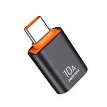 Load image into Gallery viewer, 10A OTG Adapter Type-C To USB3.0 Mobile Phone USB Flash Disk Converter For Huawei Xiaomi Samsung Mobile Phones
