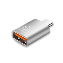 Load image into Gallery viewer, 6A CE Alloy OTG Adapter Type-C To USB3.0 Mobile Phone Adapter For Apple Huawei Extended Memory Converter
