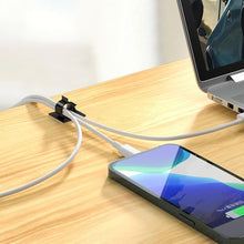 Load image into Gallery viewer, 10PCS Wire Fixing Seat With 3M Adhesive Wire Cable Data Line Fixer Adjustable Cable Organizer For Car PC TV Charging Cable
