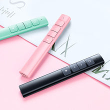 Load image into Gallery viewer, 2.4GhZ Multi-Function PPT Page Turning Pen Infrared Indication Wireless Laser Projection Pen USB Charging Whiteboard Remote Control Teaching Meeting Equipment

