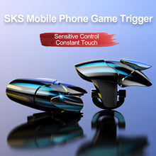Load image into Gallery viewer, 1 Pair Game Peripheral Gamepad SKS Continuous Firing Shoulder Button Press Mouse Auxiliary Pressure Gun Mobile Game Escort
