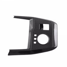 Load image into Gallery viewer, Carbon Fiber Car Center Console Cover Trim Gear ShiftsPanel Frame Sticker for MG4 EV Mulan F19A 2023 ABS
