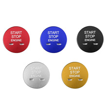 Load image into Gallery viewer, Car Engine Start Button Replace Decoration Sticker Cover Stop Switch Sticker Accessories Decor Fit for MG 6 5 ZS HS 17-21
