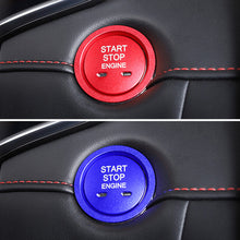 Load image into Gallery viewer, Car Engine Start Button Replace Decoration Sticker Cover Stop Switch Sticker Accessories Decor Fit for MG 6 5 ZS HS 17-21
