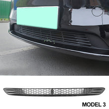 Load image into Gallery viewer, 2Pcs/Set Car Front Lower Bumper Anti Insect Net Dust Proof Air Inlet Vent Grille Protective Cover For Tesla Model 3 Model Y
