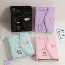 Load image into Gallery viewer, Plush Photo Card Binder Idol Cards Collect Book Binding Machine Photocard Holder A5 Photo Album Card Supplies
