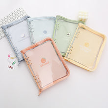 Load image into Gallery viewer, 1Pc Cute A5/A6 My Journal Agenda Notebook &amp; DIY Photocard Binder Organizer Gift Book School Stationery
