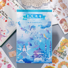 Load image into Gallery viewer, 50sheets Magazine Sticker Book Washi Paper Journal DIY Material Decoration Stickers Memo Pad Scrapbooking Ins Stationery
