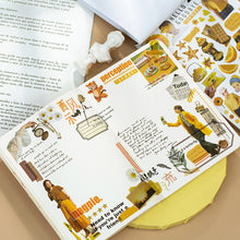 Load image into Gallery viewer, 50sheets Magazine Sticker Book Washi Paper Journal DIY Material Decoration Stickers Memo Pad Scrapbooking Ins Stationery
